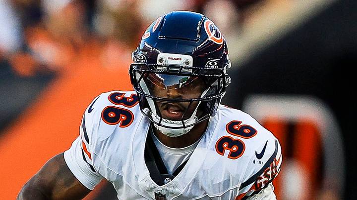 Chicago Bears running back Salvon Ahmed