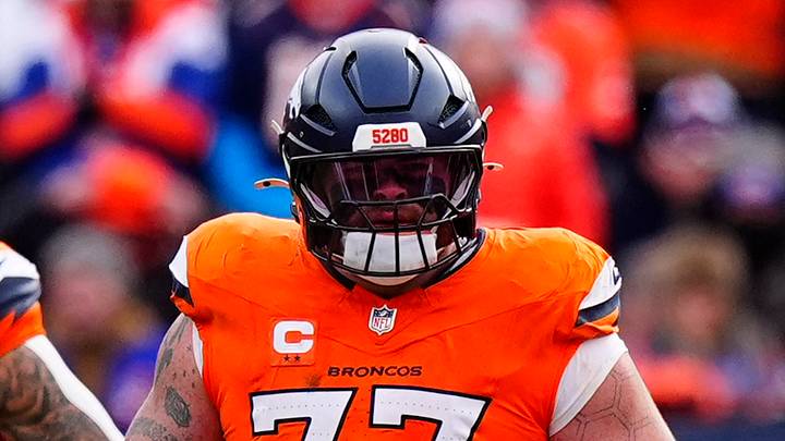 Denver Broncos guard Quinn Meinerz