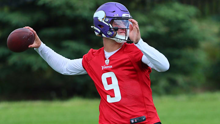 Minnesota Vikings QB J.J. McCarthy