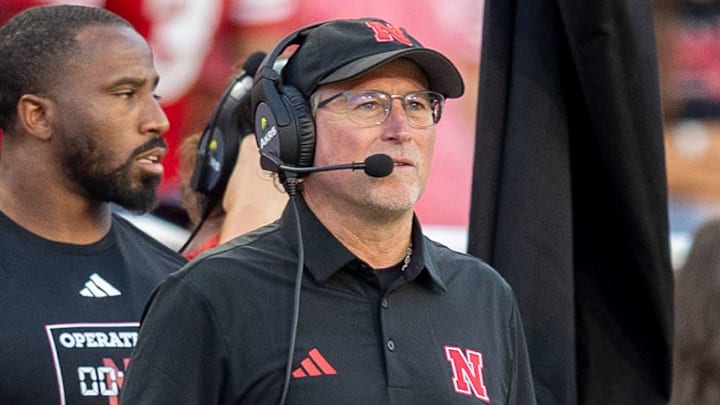 Nebraska offensive coordinator Dana Holgorson. Nebraska offensive coordinator Dana Holgorson.