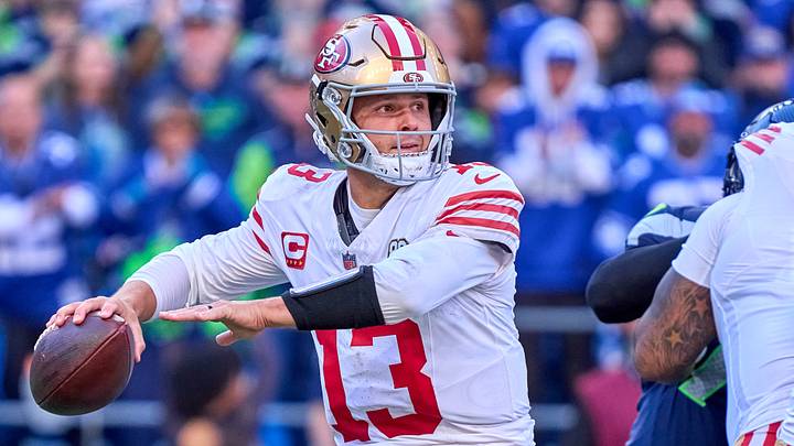 San Francisco 49ers quarterback Brock Purdy
