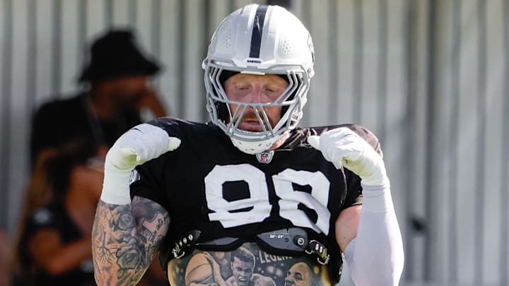 Las Vegas Raiders Superstar DE Maxx Crosby