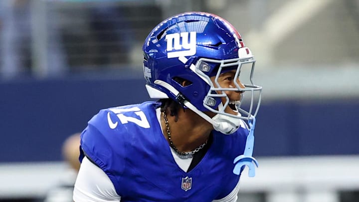 New York Giants wide receiver Wan'Dale Robinson 