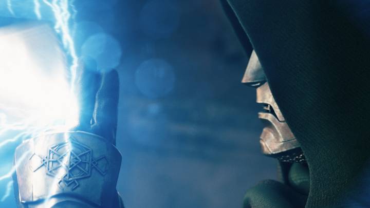 Victor von Doom/Doctor Doom (Robert Downey Jr.) in Marvel's AVENGERS: DOOMSDAY