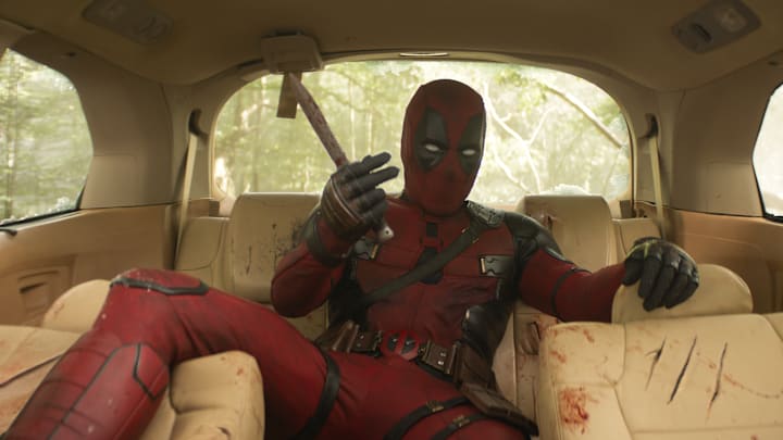 Ryan Reynolds as Deadpool/Wade Wilson in Marvel Studios' DEADPOOL & WOLVERINE. Photo courtesy of Marvel Studios. © 2024 20th Century Studios / © and ™ 2024 MARVEL.
