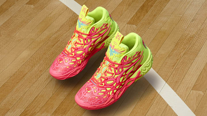 The PUMA MB.04 in the "1Love" colorway.