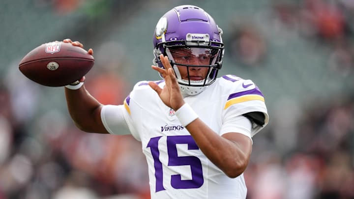 Minnesota Vikings quarterback Josh Dobbs