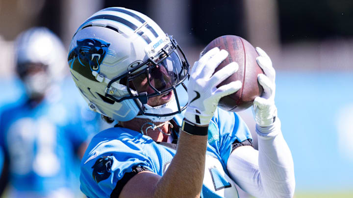 Carolina Panthers wide receiver Adam Thielen