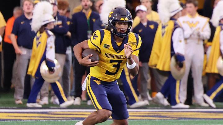 West Virginia University quarterback Mike Hawkins Jr. West Virginia University quarterback Mike Hawkins Jr.