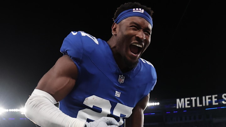 New York Giants safety Tyler Nubin  