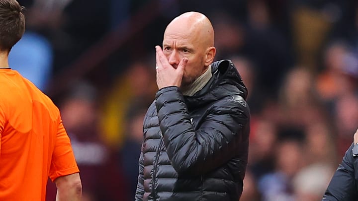 Ten Hag secured a goalless draw at Villa Park
