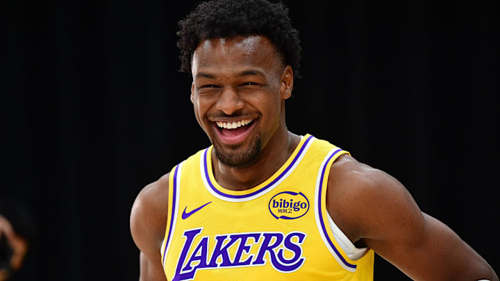 Los Angeles Lakers guard Bronny James Los Angeles Lakers guard Bronny James