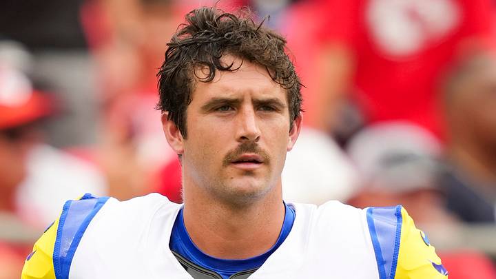 Los Angeles Rams quarterback Stetson Bennett.