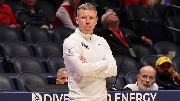West Virginia University head coach Ross Hodge West Virginia University head coach Ross Hodge