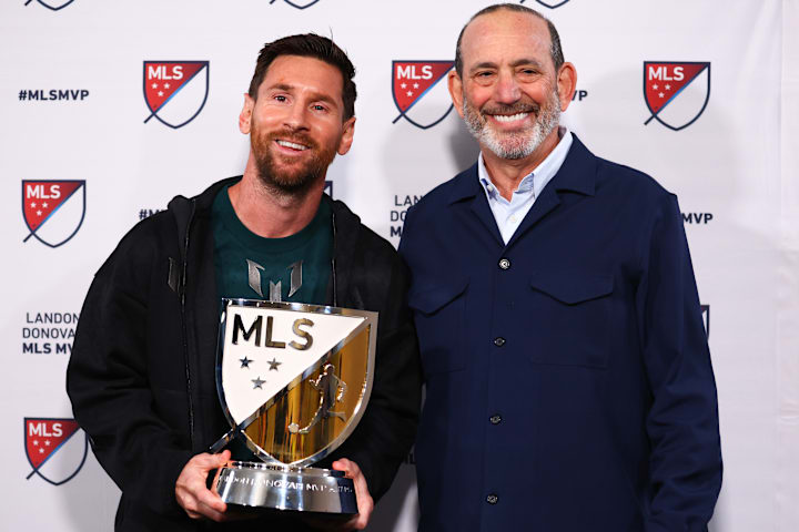 Lionel Messi, Don Garber 莱昂内尔·梅西、唐·加伯