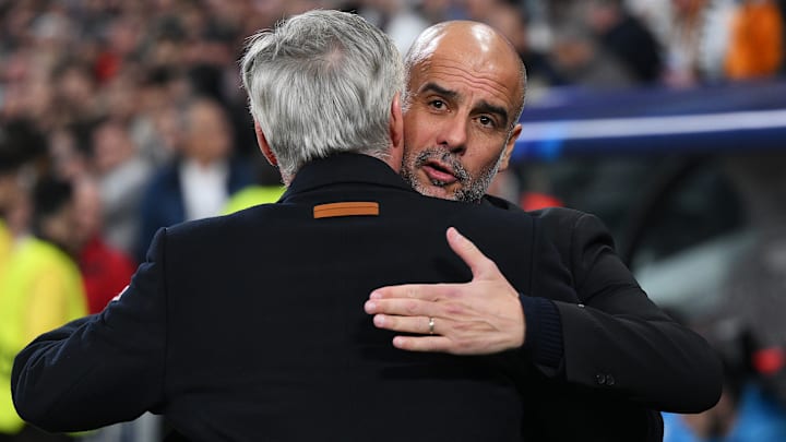 Pep Guardiola's Manchester City were dumped out by Carlo Ancelotti's Real Madrid