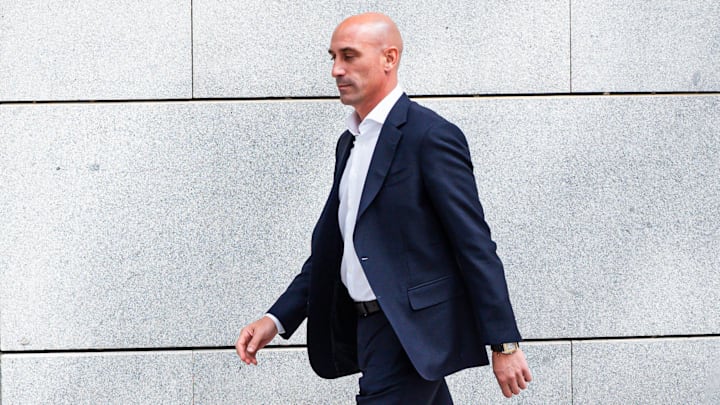 Luis Rubiales renunció a la Real Federación Española de Fútbol después del escándalo con Jenni Hermoso 