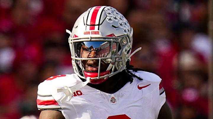 Ohio State Buckeyes linebacker Arvell Reese Ohio State Buckeyes linebacker Arvell Reese