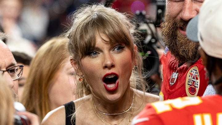 Taylor Swift at Super Bowl LVIII