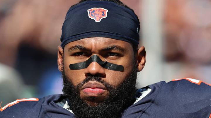 Chicago Bears running back D'Andre Swift Chicago Bears running back D'Andre Swift
