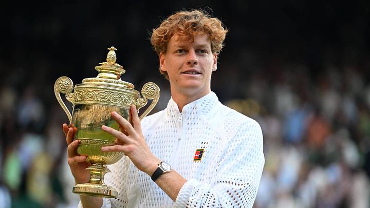 Jannik Sinner defeated Alexander Zverev to repeat as Wimbledon champion. Jannik Sinner defeated Alexander Zverev to repeat as Wimbledon champion.