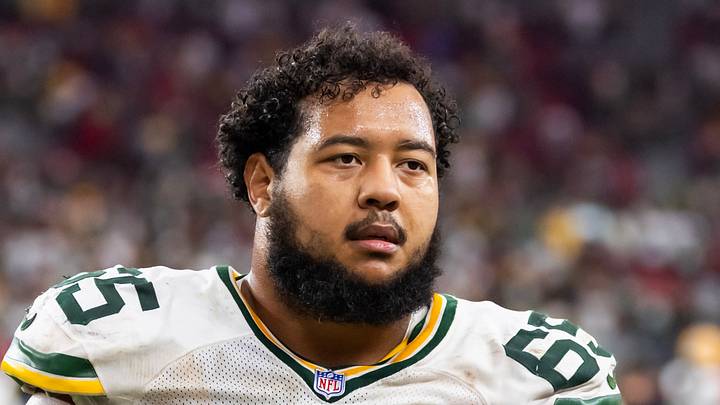 Green Bay Packers guard Aaron Banks is out for Thursday against the Falcons. Green Bay Packers guard Aaron Banks is out for Thursday against the Falcons.