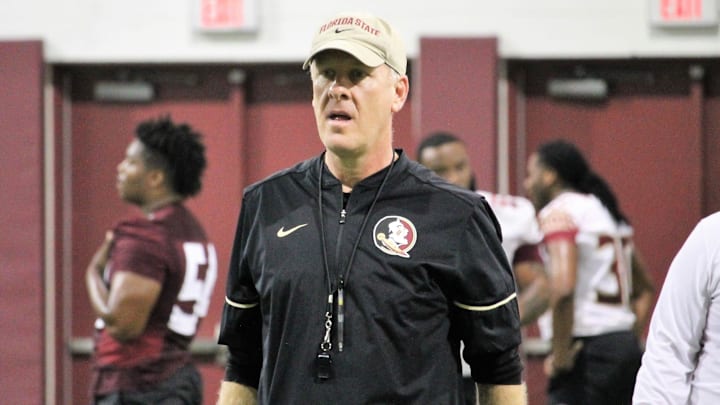 FSU tight ends coach Chris Thomsen at a Tour of Duty conditioning workout on Feb. 13, 2020.
Img 5129 FSU tight ends coach Chris Thomsen at a Tour of Duty conditioning workout on Feb. 13, 2020.
Img 5129