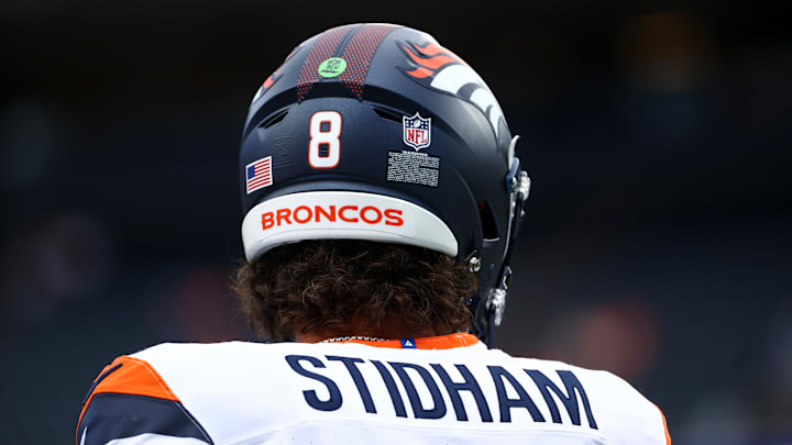 Jarrett Stidham at Green Bay Packers v Denver Broncos preseason game