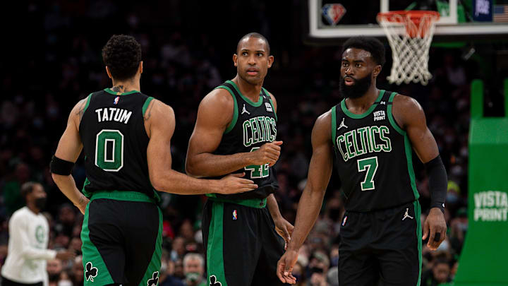 Boston Celtics, Jayson Tatum, Al Horford, Jaylen Brown