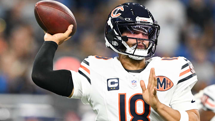 Caleb Williams' ability to beat pressure was never more apparent than it was in Sunday's win over Dallas.