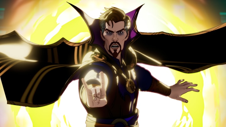Strange-Supreme in Marvel Studios' WHAT IF…?, Season 2 exclusively on Disney+. © 2023 MARVEL.