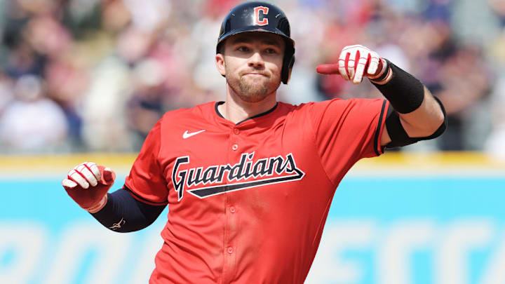 Guardians' David Fry will look to continue hits dominant season against LHP in today's game.