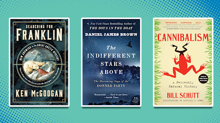 ‘Searching for Franklin,’ ‘The Indifferent Stars Above,’ and ‘Cannibalism.’
