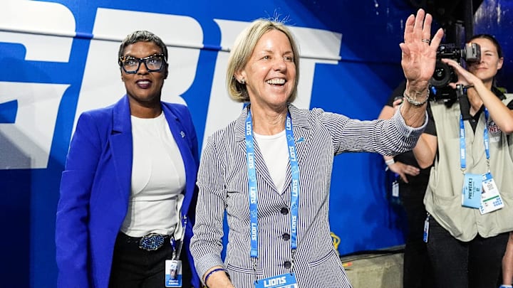 Detroit Lions principal owner and chair Sheila Ford Hamp 
