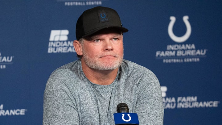 Indianapolis Colts general manager Chris Ballard speaks Indianapolis Colts general manager Chris Ballard speaks