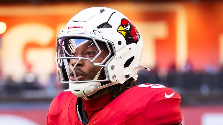 Dec 7, 2025; Glendale, Arizona, USA; Arizona Cardinals linebacker BJ Ojulari (9) against the Los Angeles Rams at State Farm Stadium. Mandatory Credit: Mark J. Rebilas-Imagn Images Dec 7, 2025; Glendale, Arizona, USA; Arizona Cardinals linebacker BJ Ojulari (9) against the Los Angeles Rams at State Farm Stadium. Mandatory Credit: Mark J. Rebilas-Imagn Images