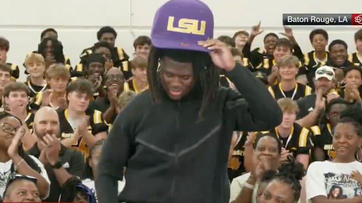 Five-star recruit Lamar Brown was choosing between Texas, Texas A&M, Miami and LSU