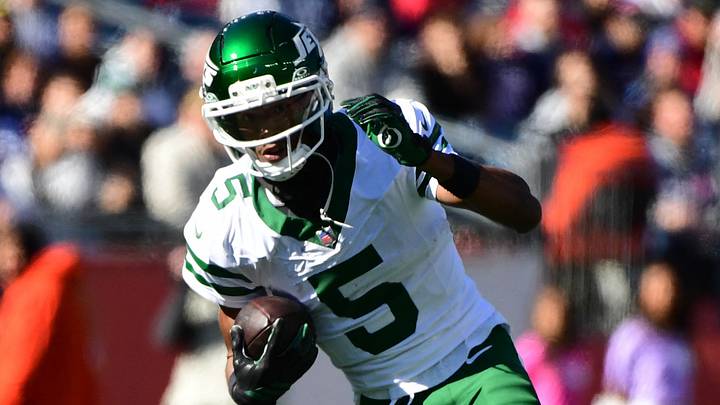 New York Jets wide receiver Garrett Wilson New York Jets wide receiver Garrett Wilson
