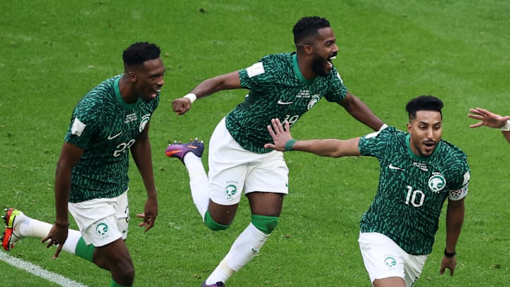 La victoire de l'Arabie Saoudite a fait des heureux.