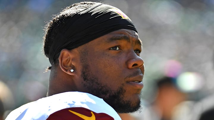 Washington Commanders defensive tackle Daron Payne Washington Commanders defensive tackle Daron Payne