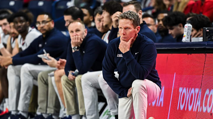 Gonzaga Bulldogs head coach Mark Few.
