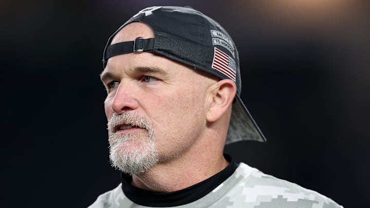 Washington Commanders head coach Dan Quinn