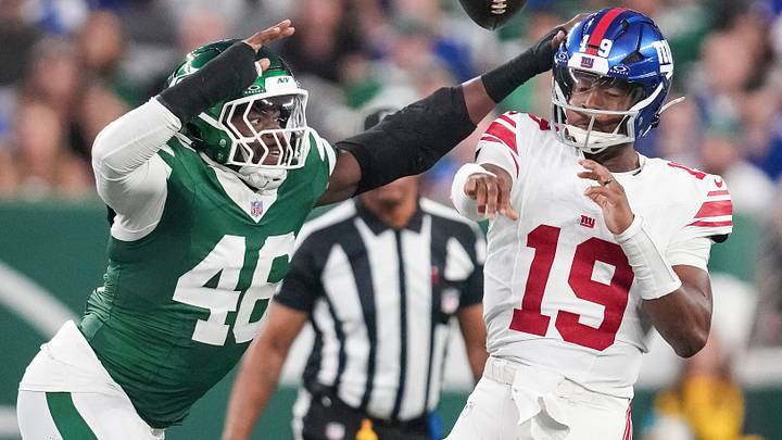 New York Jets edge rusher Joseph Ossai