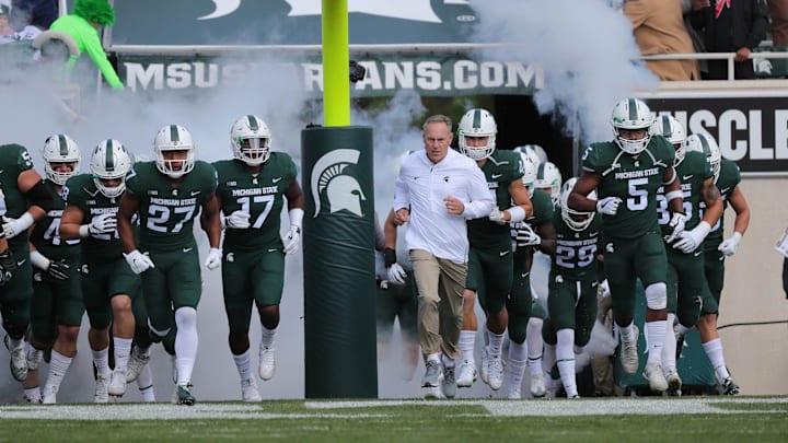 Mark Dantonio went 114-57 in 13 seasons at Michigan State, including a triumph in the 2014 Rose Bowl.
