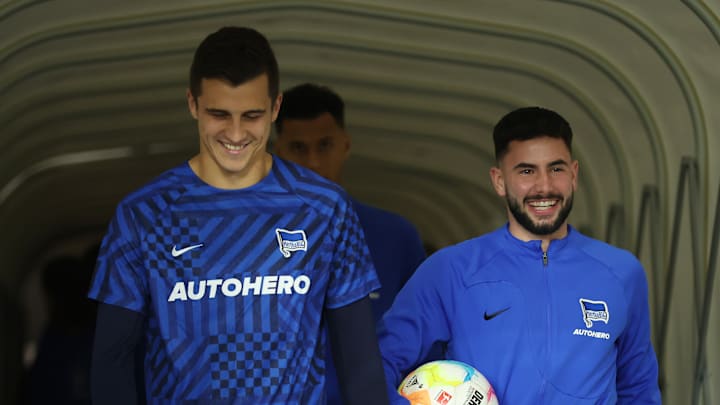 Marc-Oliver Kempf und Marco Richter bleiben womöglich doch bei Hertha BSC. Marc-Oliver Kempf und Marco Richter bleiben womöglich doch bei Hertha BSC.