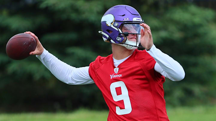 Minnesota Vikings QB J.J. McCarthy
