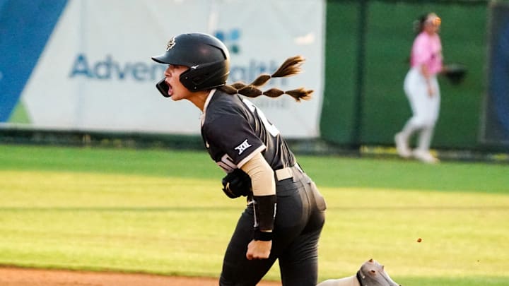UCF softball slugged eight home runs against Stetson to come back and win 14-13 on April 23, 2025.