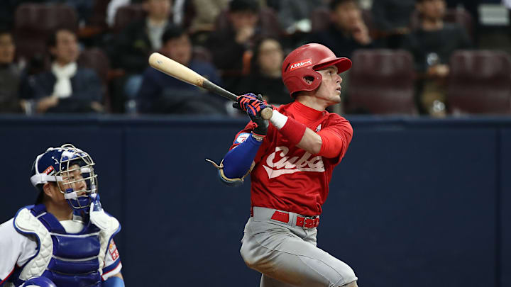César Prieto jugó con la selección de Cuba a nivel internacional