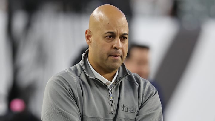 Pittsburgh Steelers general manager Omar Khan Pittsburgh Steelers general manager Omar Khan