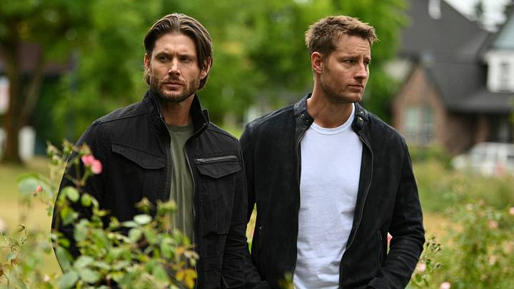 “Ontological Shock” – Tracker. Pictured: Jensen Ackles and Justin Hartley.